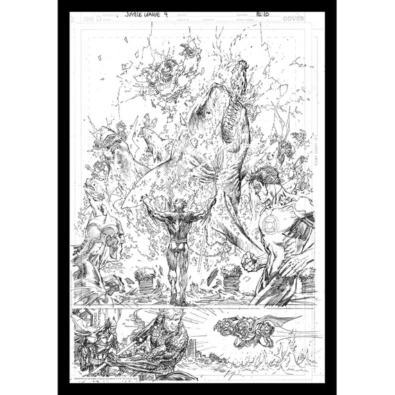DC Comics Aquaman Limited Edition Art Print