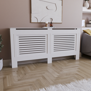 White / 172cm Chelsea Radiator Cover shot 8337202