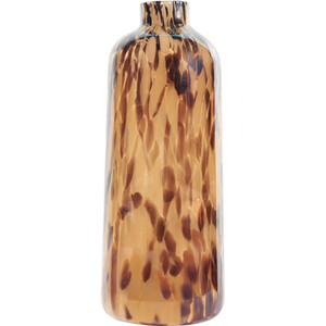 Amber Confetti Vase