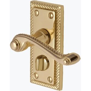 Georgian Privacy Latch Door Handle
