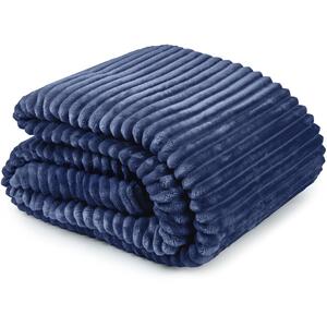 Navy Dakota Blanket Throw shot 9854525