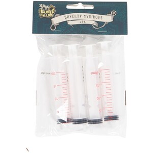Pack of 4 Novelty Syringes