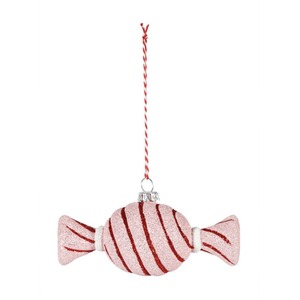 Round Candy Hanging Decoration Pink