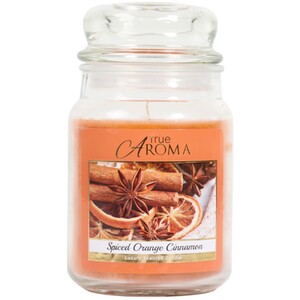 Spiced Orange and Cinnamon Mason Jar Candle