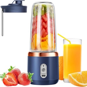 Blue 6 Blade Portable Blender Dual Cups 13 4oz shot 10272401