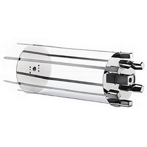 Stainless Steel Rotating Skewer Set with Stand