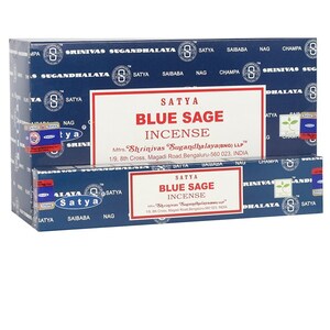 Blue Sage Incense Sticks Set Of 12 Packs