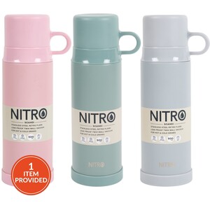 Nitro Scandi Stainless Steel Vacuum Retro Flask