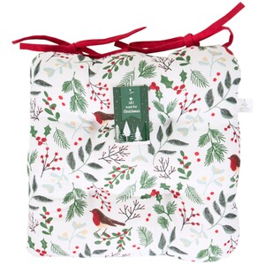 Mistletoe Robin Seat Pad