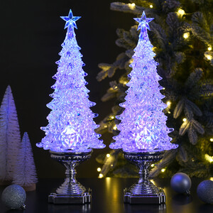 Set of 2 LED Trees