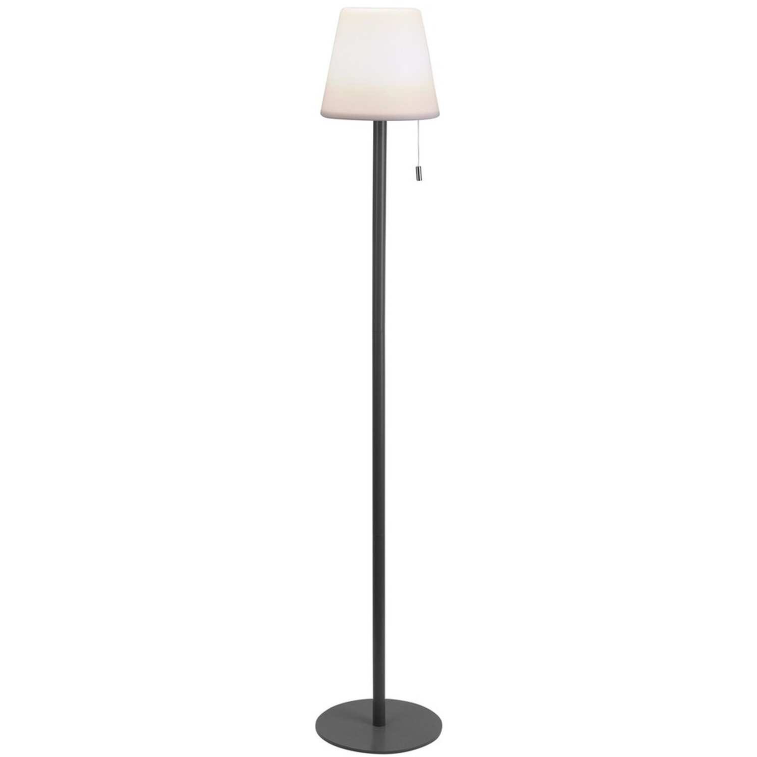 USB Colour Changing Accent Floor Lamp 10 LED Indoor Outdoor IP44 Night Light - Black