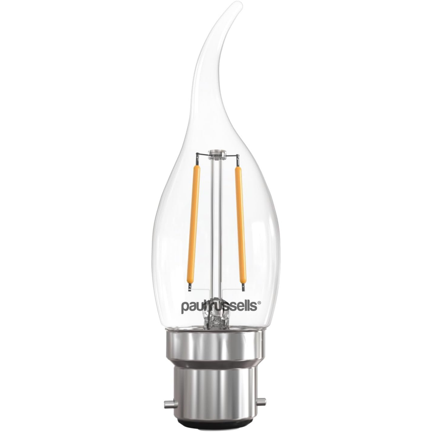 Image of 2.5W LED Filament, Flame, B22, 250lm,&hellip;