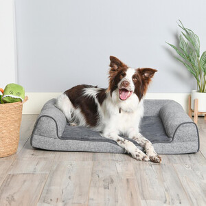 Memory Foam Bolster Bed
