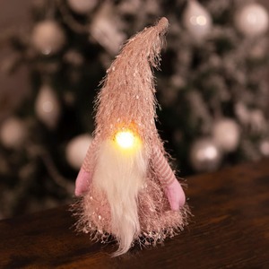 Christmas LED Furry Gonk Decoration