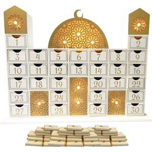 Ramadan Mosque Calendar and Chocolates Cream