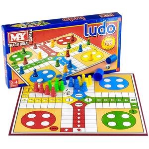 Ludo Game Traditional Board Game for Kids Adults