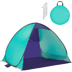 Pop Up Tent UV Sun Shelter for 2 or 3 Persons with Carry Bag
