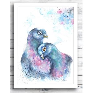 Pigeons Framed Art