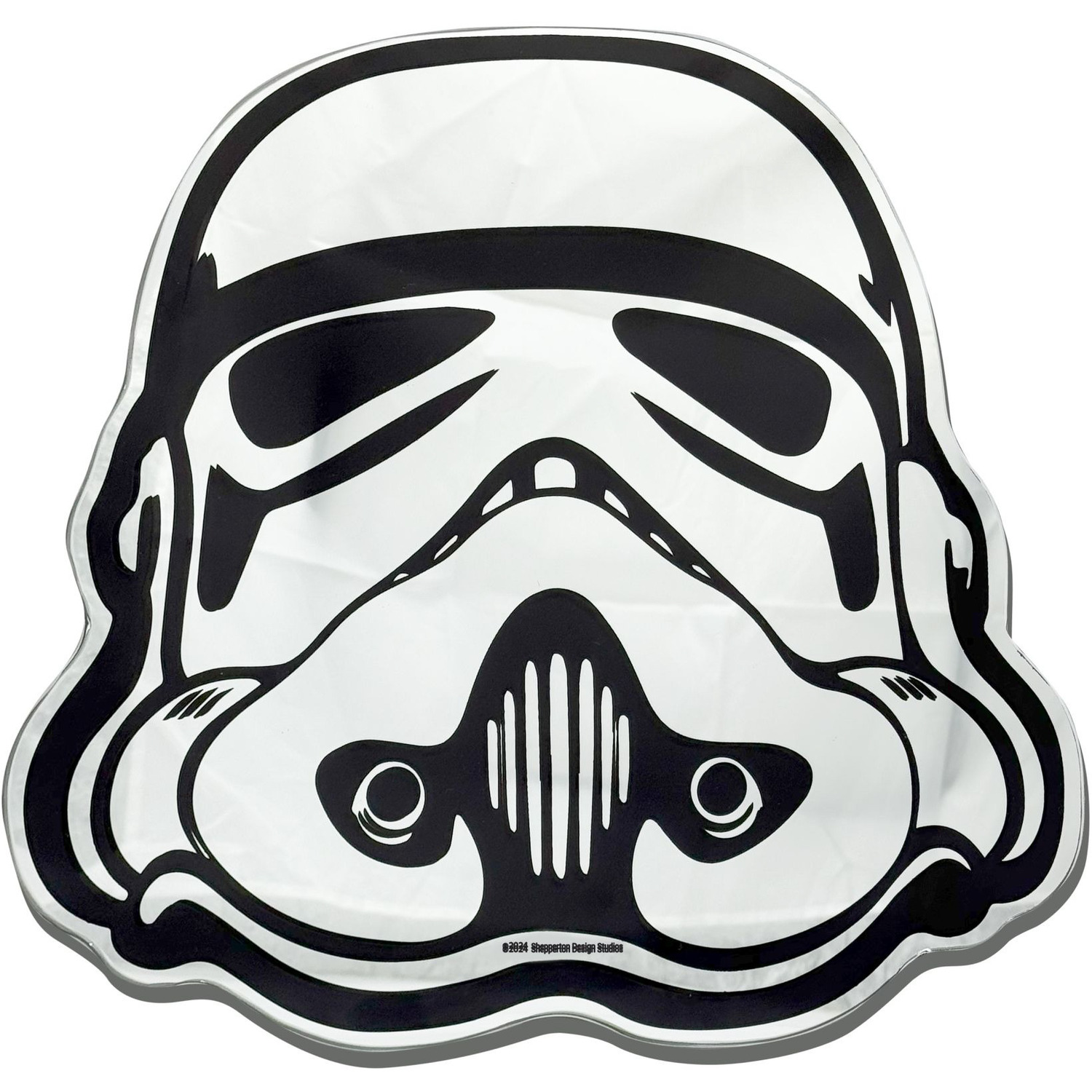 Original Stormtrooper Helmet Shaped Wall Mirror - Black