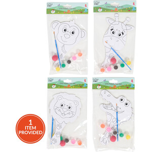 Colour Your Own Paddle Ball Set