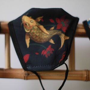 Reusable Fashion Face Mask Golden Fish (Adult) MultiColor