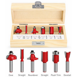 Boxed Router Bit Set
