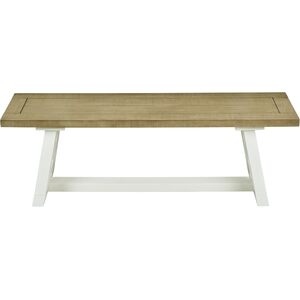 Oxford White Dining Table Bench