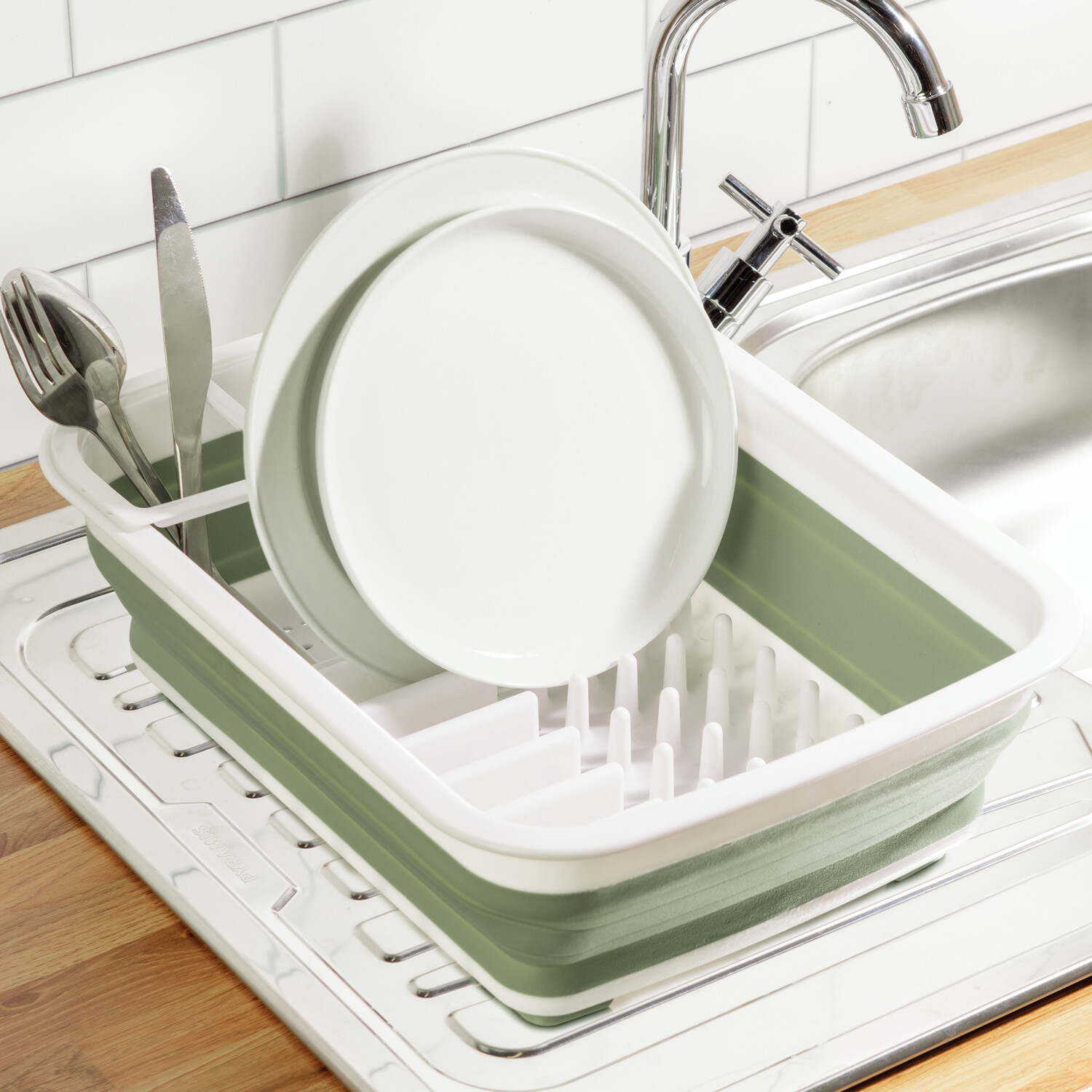 Image of My Home Collapsible Dish Rack -&hellip;