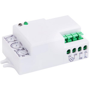 Microwave Low Profile Wall or Ceiling Mount Sensor