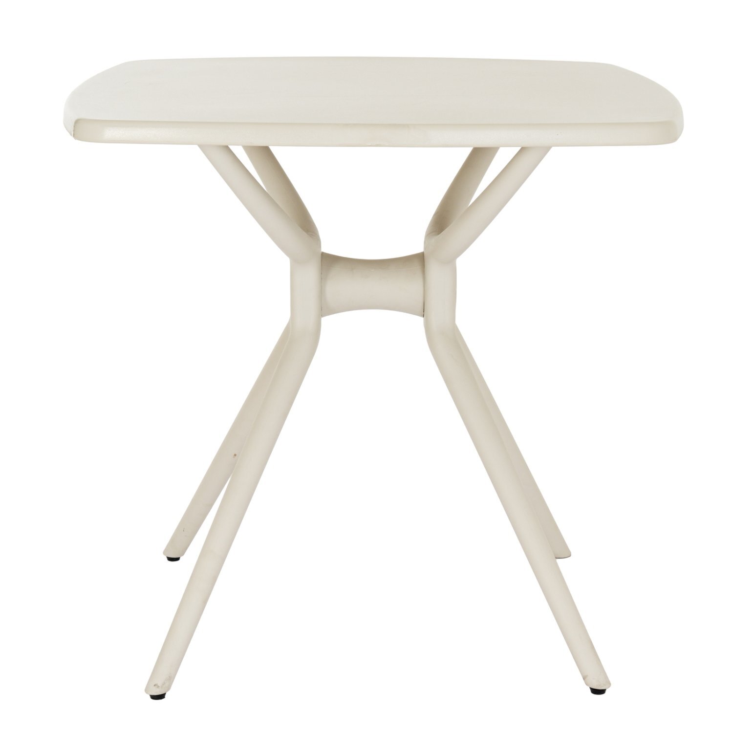 Alto Putty Grey Outdoor Dining Table Modern Square Design - Grey