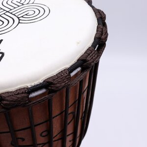 Large Pro Djembe Drum 50cm Deep Bass, Hand Carved, Soul Sound