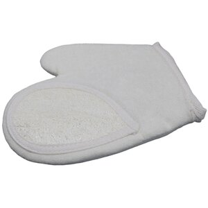 Natural Loofah Body Scrub Glove for Gentle Exfoliation Smooth Skin