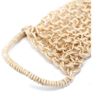 Exfoliating Sisal Scrub with Long Handle for Smooth Skin