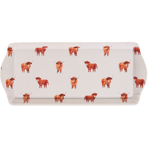 Highland Cow Small Sandwich Tray