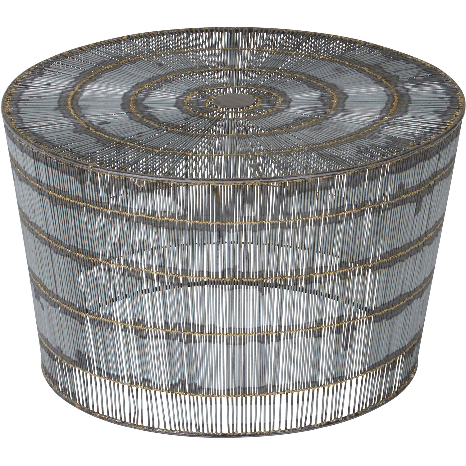Templar Natural Wireframe Coffee Table - Natural