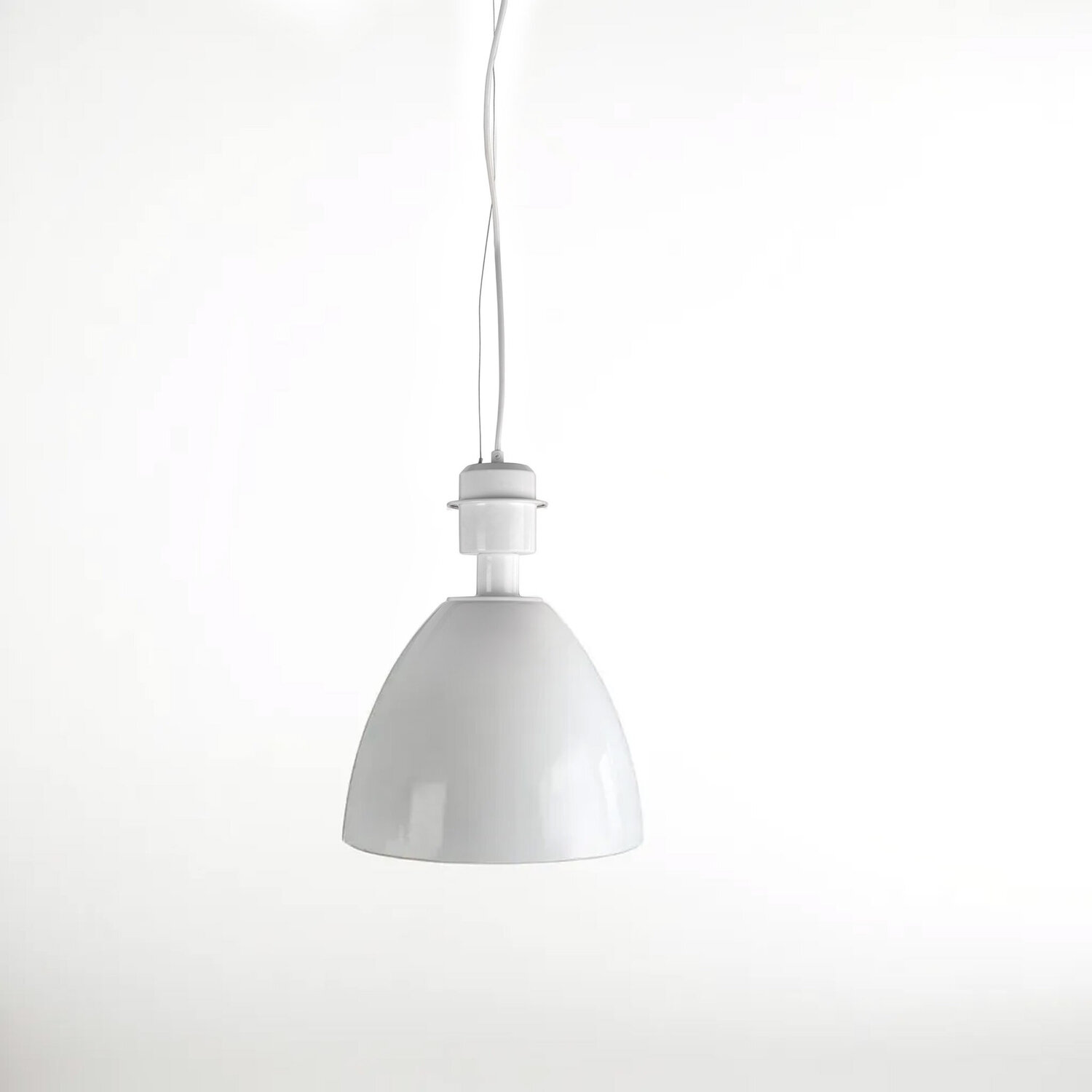 Stockholm White Metal Pendant Light - White