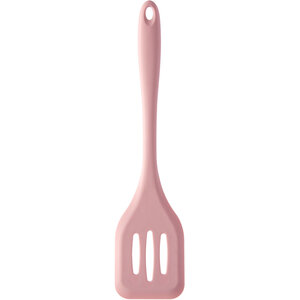 Zing Light Pink Silicone Slotted Turner