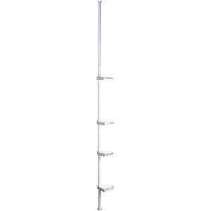 Linnea Telescopic Storage 4 Tier Corner Shelf