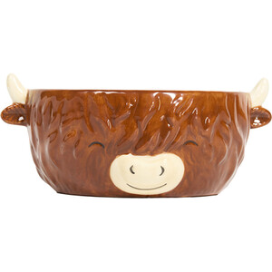 Highland Cow Shaped Bowl