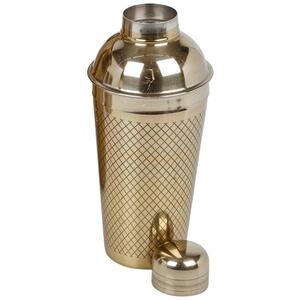 Gold Stainless Steel Cocktail Shaker 650ml