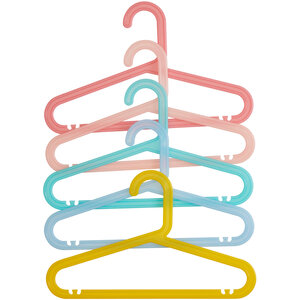 Spectrum 20 Piece Multicolour Kids Hanger Set