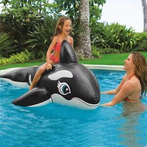 Intex Realistic Whale Ride-On Inflatable Pool Float