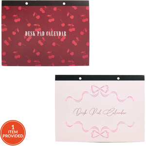 Academic Desk Calendar Pad