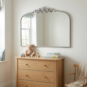 Ornate Over The Mantle Mirror