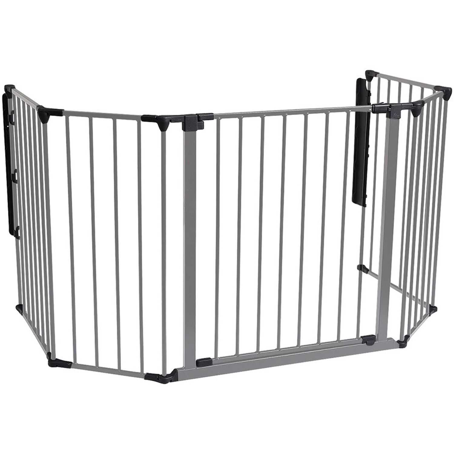 Safetots Fire Surround - Child and Pet Safety Guard - Grey - Metal - Image 2