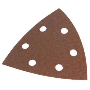 Faithfull Delta Hook & Loop Sanding Sheets Tr2 93mm P40 (Pack 25)