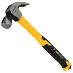 Roughneck Claw Hammer Fibreglass Shaft 567g (20oz)