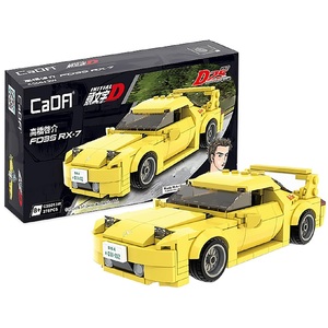 CaDa 1:24 Initial D FD35 RX-7 Car 278 Piece Construction Set