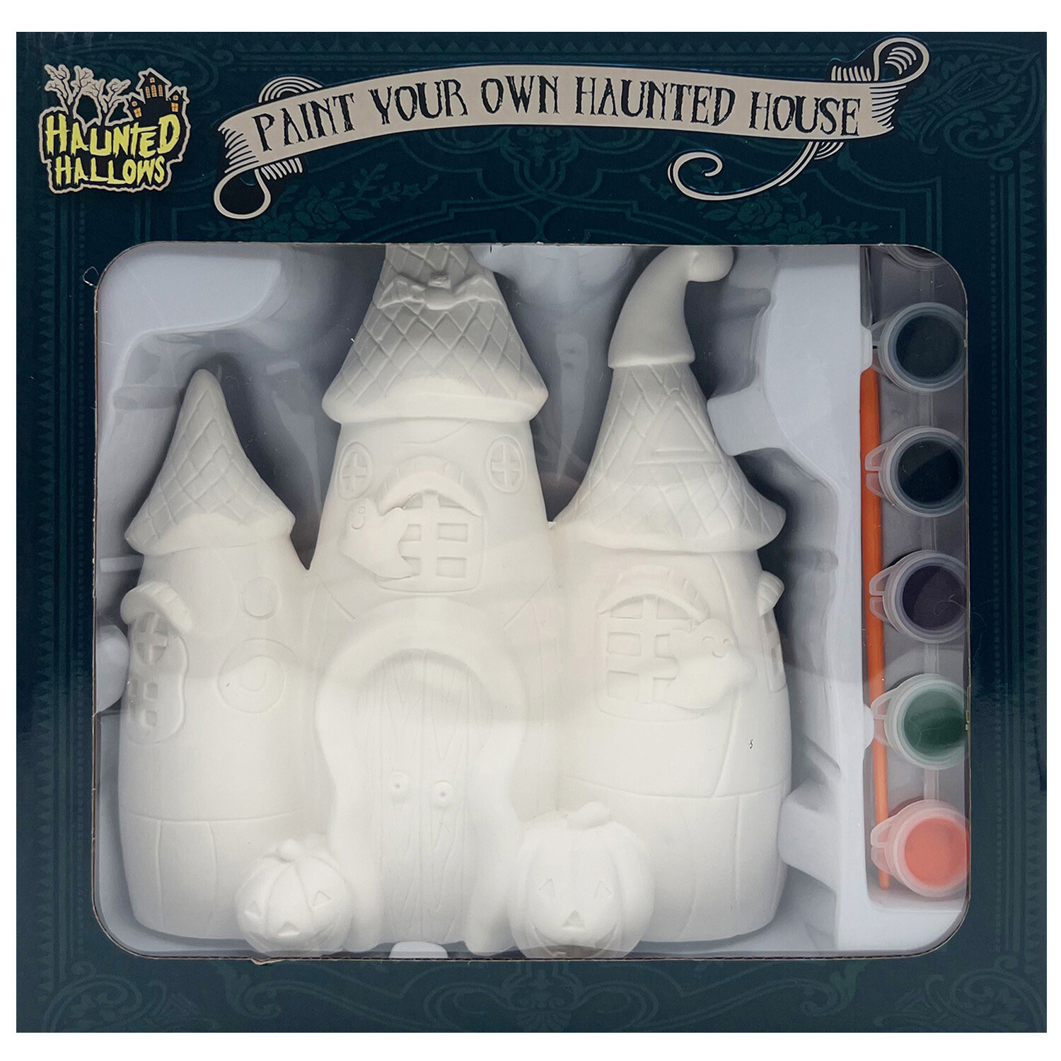 Haunted Hallows Paint Your Own Haunted House Kit