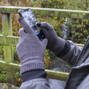 Mens Touchscreen Gloves with Grips